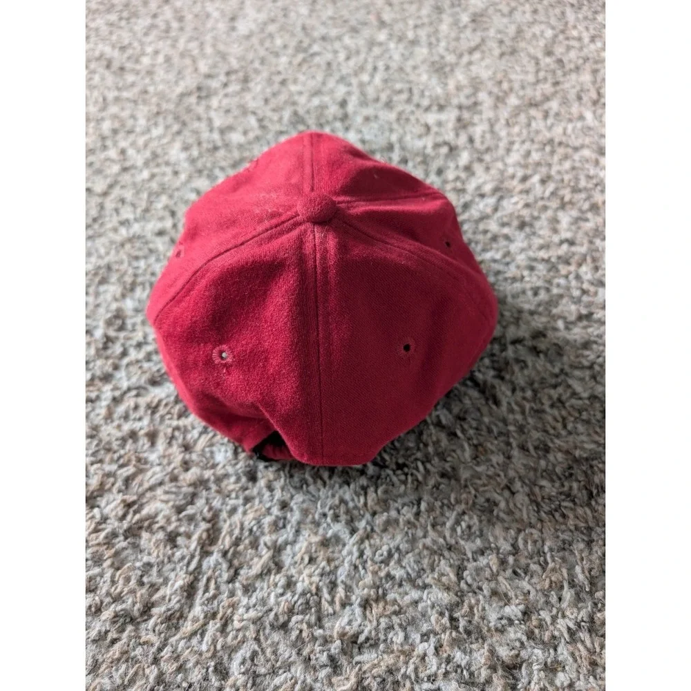 Iowa State Cyclones  Logo Hat Red Youth‎ Authentic Stretch Fit